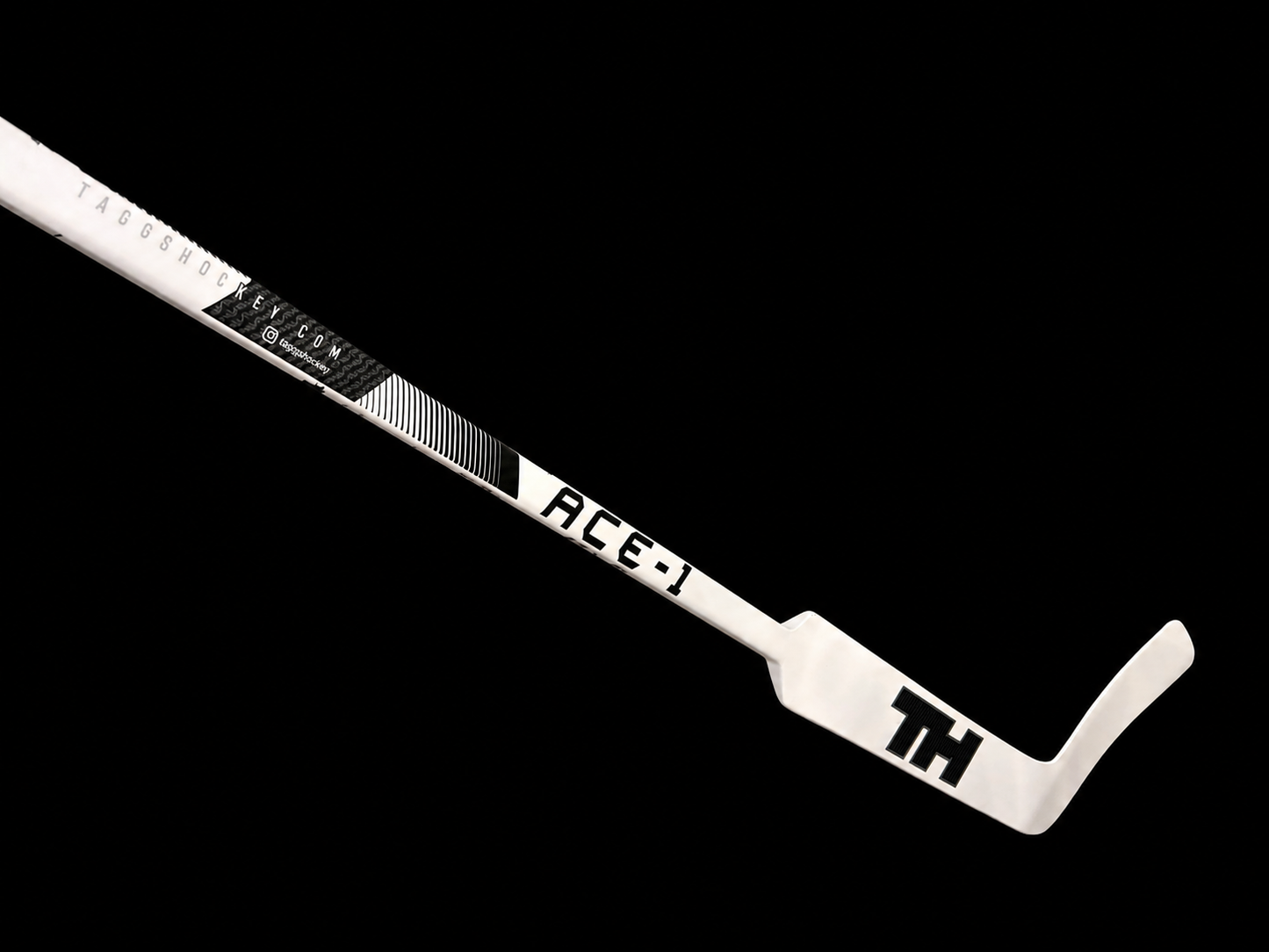LH 26" P31 ACE-1 Tactile Grip WHITEOUT - TAGGS HOCKEY