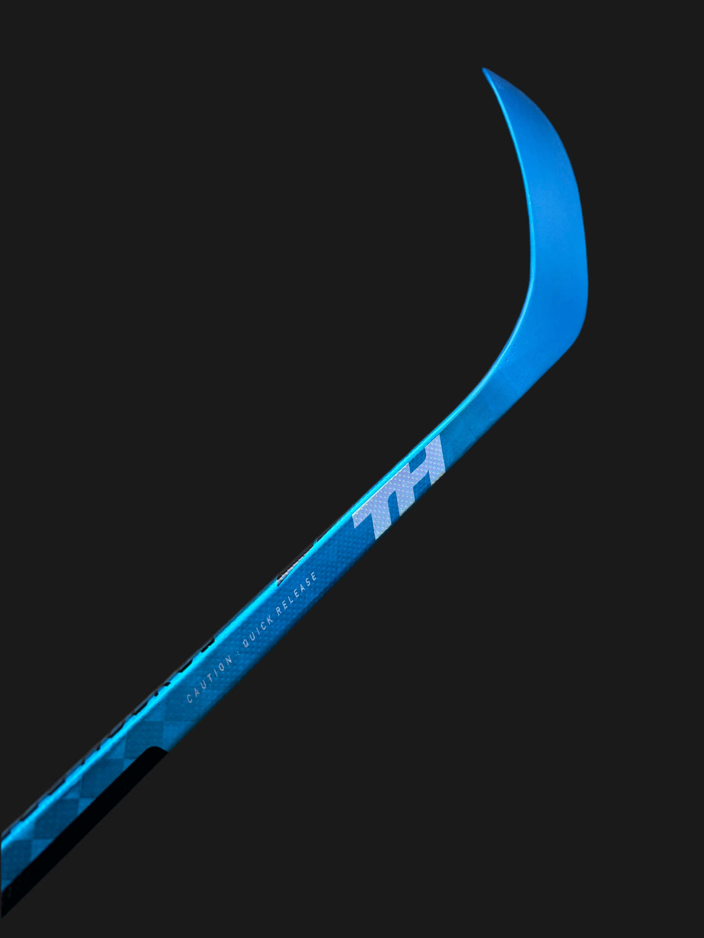 Blue Taggs Hockey Stick